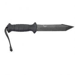 COUTEAU DE COMBAT WILDSTEER SHERKAN NOIR AVEC ETUI