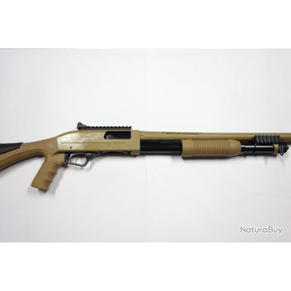 FUSIL A POMPE WINCHESTER SXP XTREM DARK EARTH DEFENDER CAL 12X76 CANON RAYE 61CM CATEGORIE C