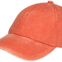 Casquette Baseball Orange Coton Delave Vintage Fliep Taille unique Orange