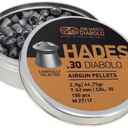 150 plombs JSB HADES cal 7.62 mm