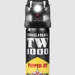 Spray de défense TW 1000 Pepper Jet Liquide 40 ML AVEC LED