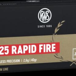 Munitions 22Lr RWS P25 Rapid Fire