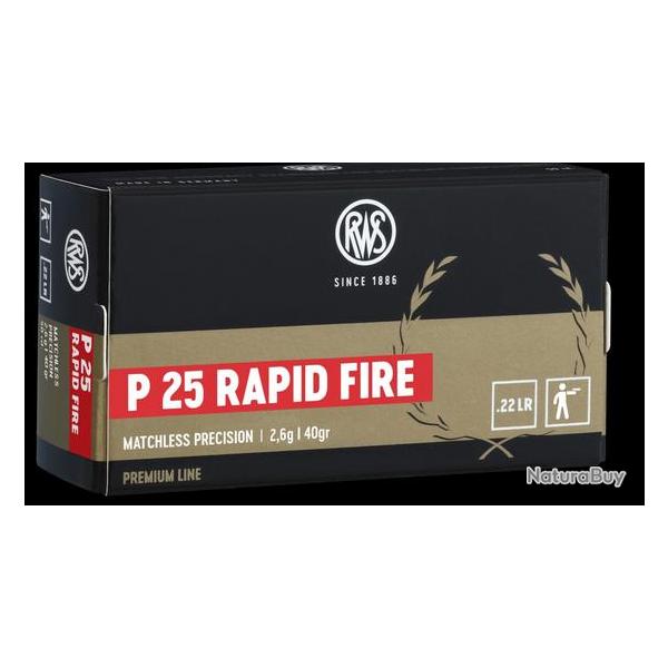 Munitions 22Lr RWS P25 Rapid Fire