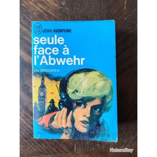 LIVRE "SEULE FACE  L ABWEHR"