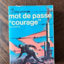 LIVRE "MOT DE PASSE "COURAGE"