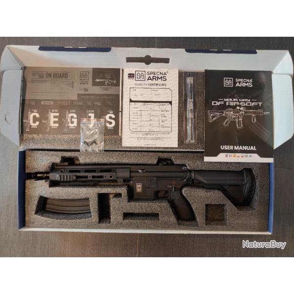 Rplique Airsoft AEG Specna Arms SA-H08 ONE, noir, full mtal, neuf