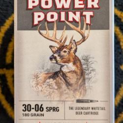 Winchester 30.06 PowerPoint 150gr x4 boîtes