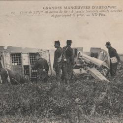 CPA - Grande manoeuvres d'Automne N°339