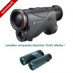 HIKMICRO CONDOR CQ35L 2.0 - Monoculaire de vision thermique avec télémètre + Jumelles 10x42 offertes