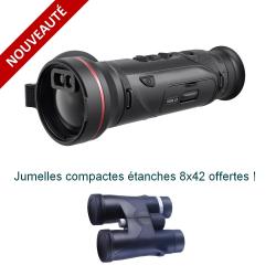 HIKMICRO FALCON FQ50L 2.0 - Monoculaire de vision thermique avec télémètre + Jumelles 8x42 offertes!