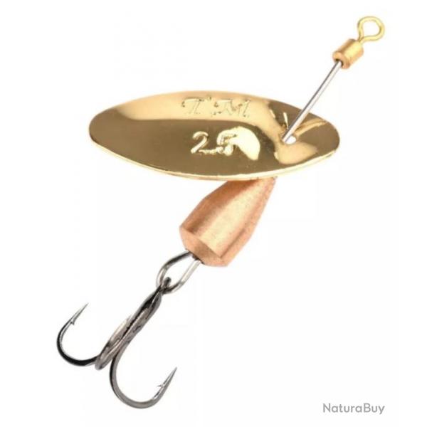 Cuiller Spro Trout Master La Tournante 2,5g gold