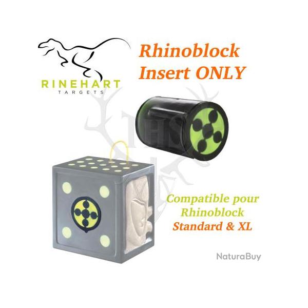 RINEHART RhinoBlock cible bloc solide et confortable pour le tir  l'arc, convient pour lames de cha