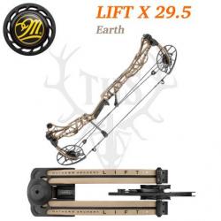 Mathews LIFT X 29.5 - Arc Compound Ultra-Léger Puissance & Précision 348 FPS 50-60# Gaucher Earth