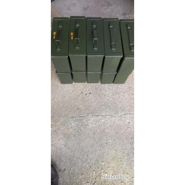 lot de 10 boites  munitions us cal.30