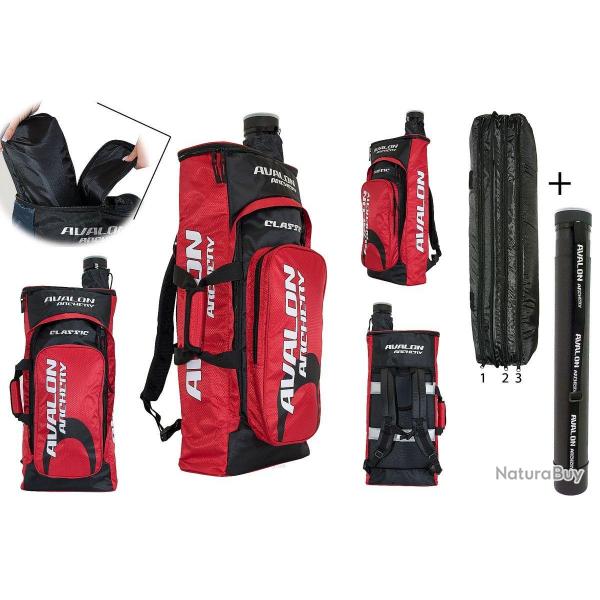Sac à dos Avalon "Classic" pour arc recurve Rouge