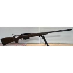 Carabine Tikka T3X Varmint canon lourd fileté - 222rem + Rail penté 20Moa + Frein de bouche Ase Utra