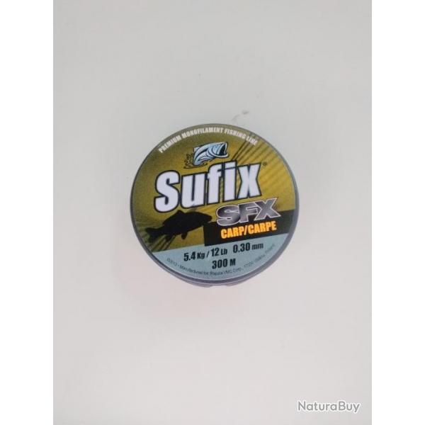 Bobine nylon sufix carpe 12 lbs