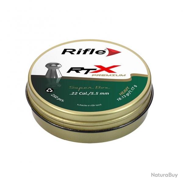 Plombs Rifle Ammunition RTX PREMIUM 5.5/.22 Cal. HEAVY