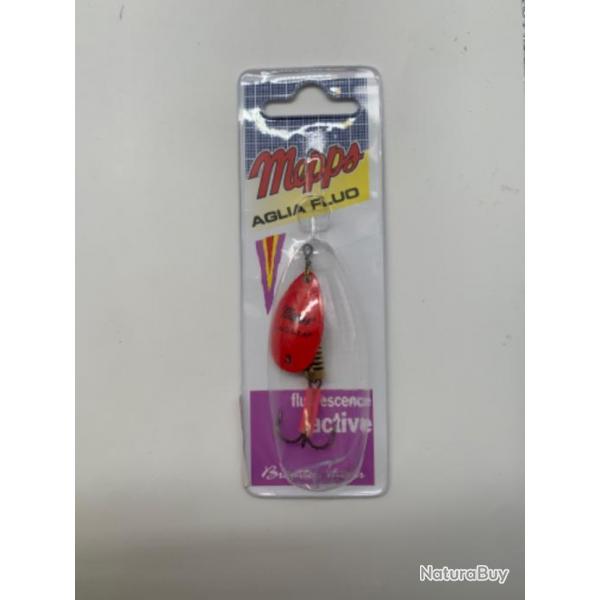 Cuillre tournante Mepps aglia fluo taille 3 6,5g rouge