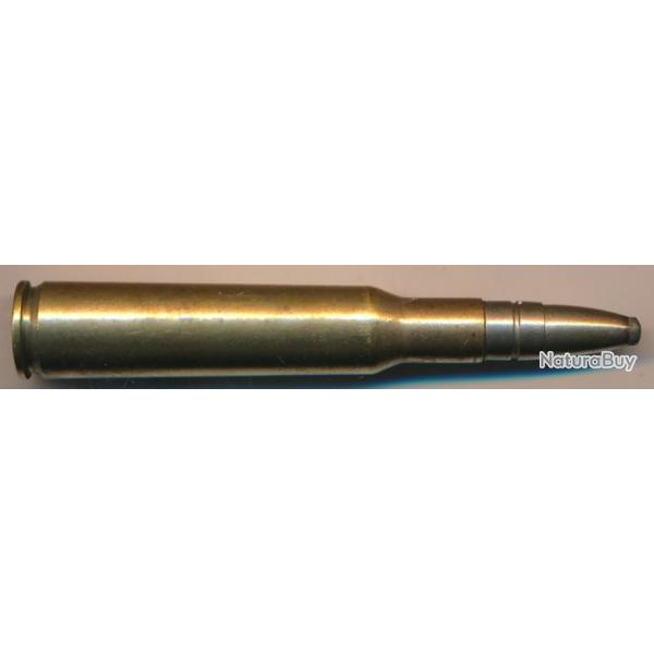 (10169) UNE CARTOUCHE DE CHASSE 7x57  Balle demie blinde fab. Hirtenberger pour RWS