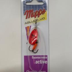 Cuillère tournante Mepps aglia fluo taille 2 4,5g rouge