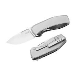 N1.GY Couteau pliant Lionsteel "N.ONE" Titanium