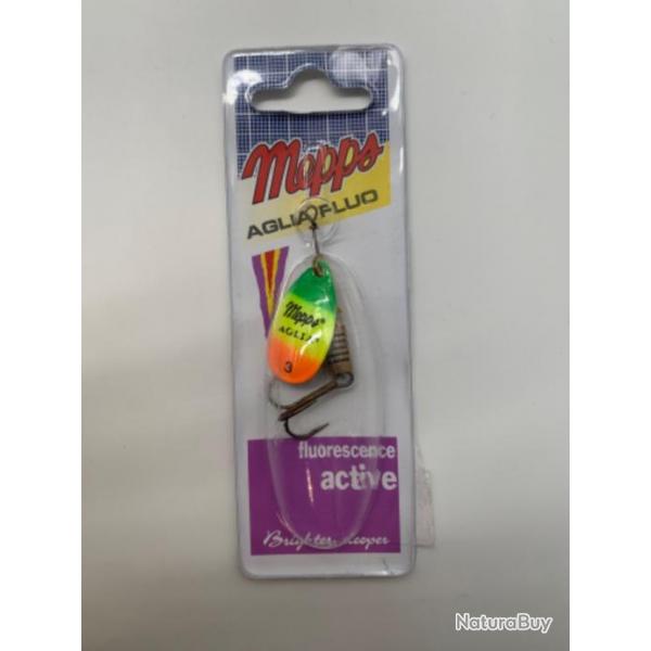 Cuillre tournante Mepps aglia fluo taille 3 6,5g multicolore