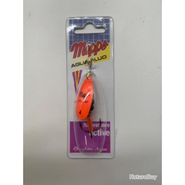 Cuillre tournante Mepps Aglia flip taille 4 9g orange