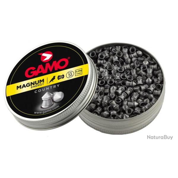 500 PLOMBS GAMO MAGNUN ENERGY 4.5MM