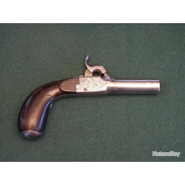 Trs joli pistolet  coffre  balle force (A568)