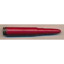 UNE 7,92 x 57 MAUSER   " aux " WW2 1941  ROT KUNSTOFF rare variante culot chanfreiné 7,92x57