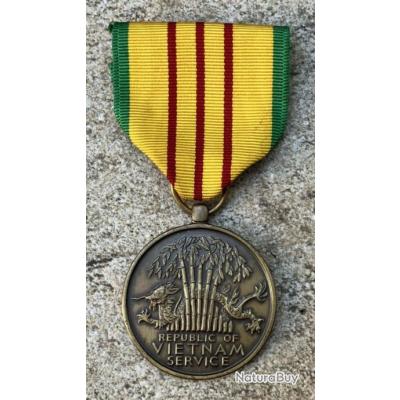 Vietnam Service Medaille VSM - Offizielle Auszeichnung In Voller Größe