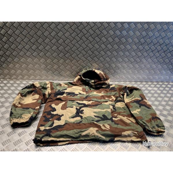 veste anorak coupe-vent mil-tec winter camo taille m interieur polaire