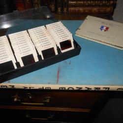 LOT PAQUEBOT LE FRANCE: Livre de REMON 1965 EO dédicace / envoi, diapo, album