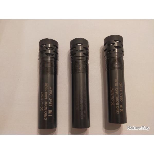 3 Chokes benelli crio bore gemini externe ported