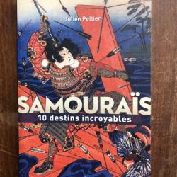 Samouraïs 10 destins incroyables, Julien Peltier - Prisma 2016