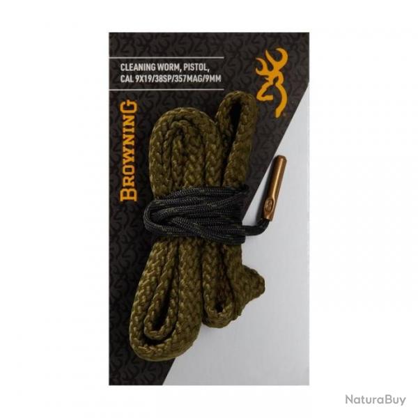 CORDON DE NETTOYAGE Cal.9mm / .38SP / .357MAG BORESNAKE | BROWNING