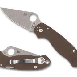 Spyderco C223GPBN15V Para 3 Brown G10, SPRINT 24