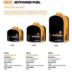 Cartouche gaz Jetboil 100g/230g/450g 230g