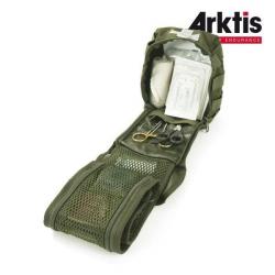 Poche médicale de groupe (vide), Arktis, vert armée