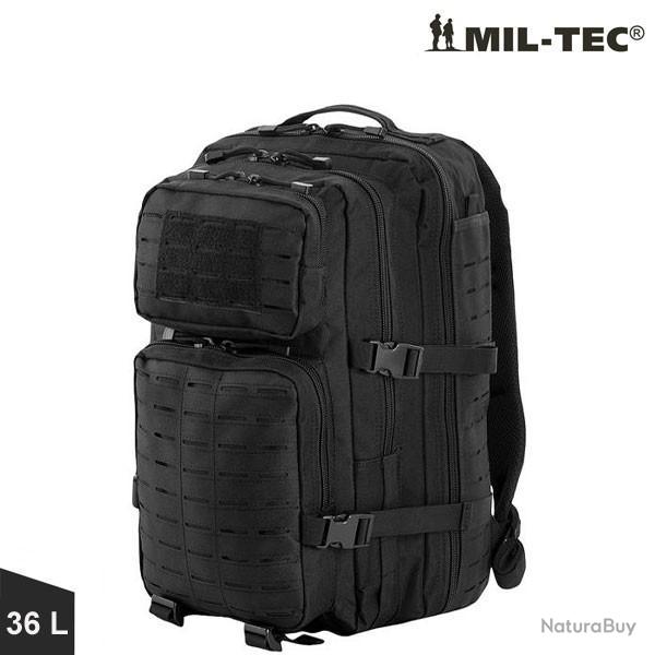 Sac  dos militaire 36 litres, Miltec, cl : noir