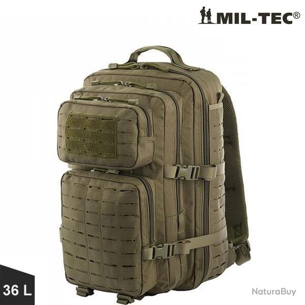 Sac  dos militaire 36 litres, Miltec, cl : vert arme