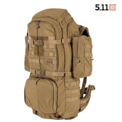 Sac à dos Rush 100 5.11, 60l, taille ceinture 38-46, couleur coyote