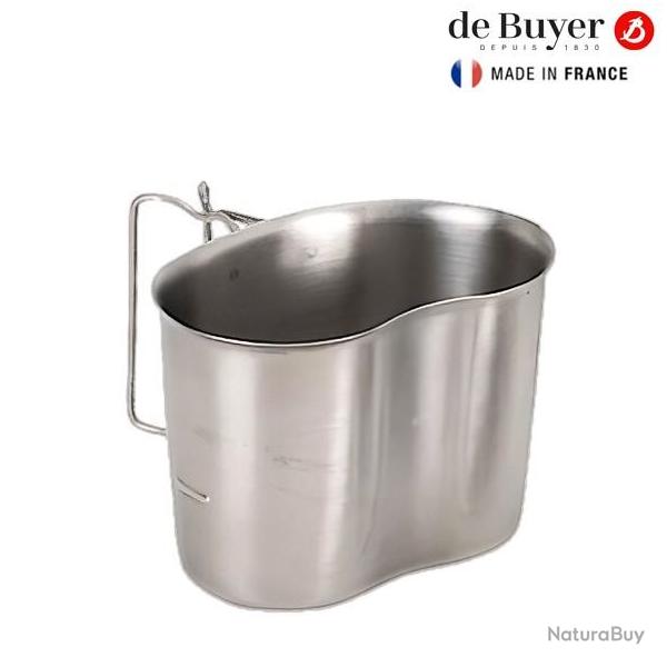 Quart inox original arme franaise, De Buyer