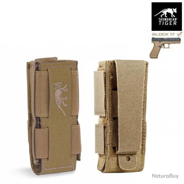 Porte-Chargeur Multi-Calibre (Glock 17, Beretta 92, Sig, etc.) - Tasmanian Tiger - Sable Sable / Bei