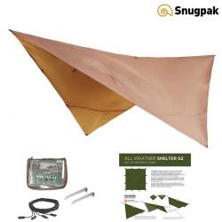 Bâche étanche 3 x 3 m Coyote Snugpak Coyote