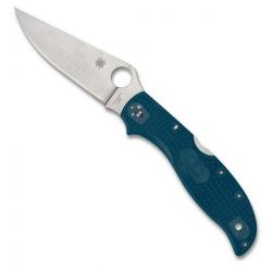 Couteau "Stretch 2 XL" K390 / nylon/fibre de verre bleu [Spyderco]