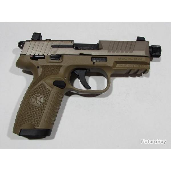 PISTOLET SEMI AUTOMATIQUE FN Herstal mod 502 filet cal 22lr FDE Neuf