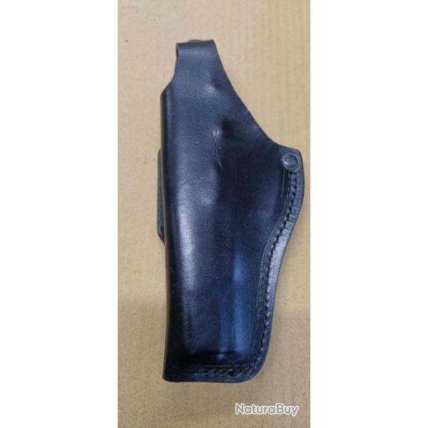 Holster de ceinture en cuir gaucher