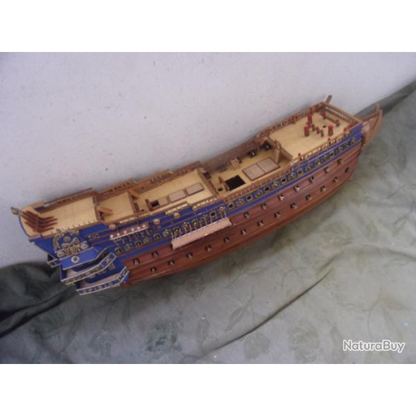 maquette de bateau de ligne 18 eme Soleil Royal